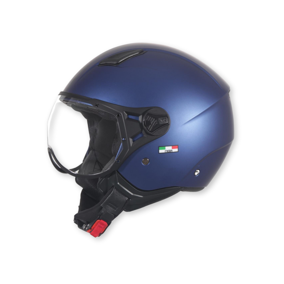 Casque vito moda mat bleu