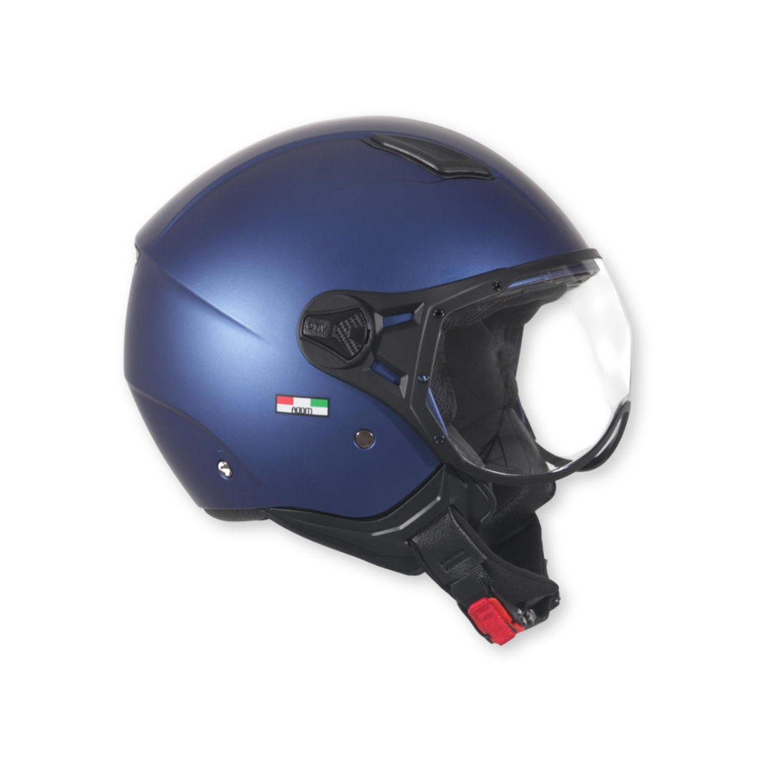 Casque vito moda mat bleu