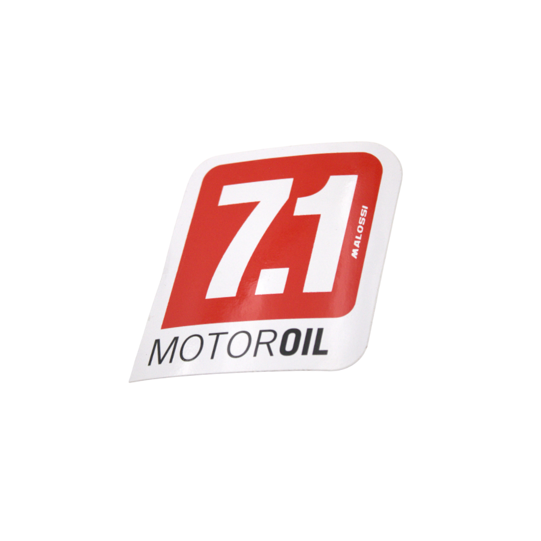 Adesivo Malossi 7.1 Olio motore