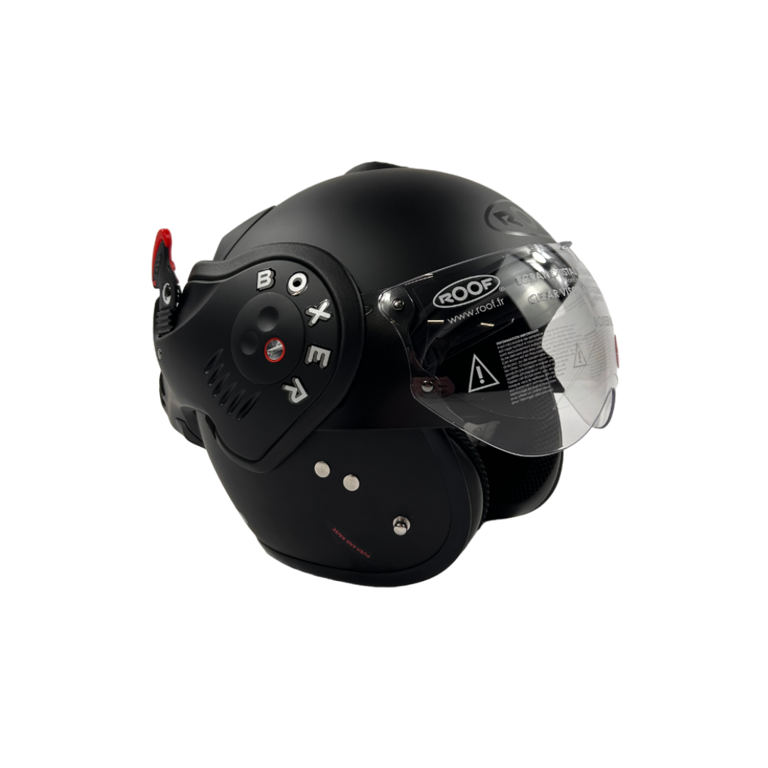 Boxer V8 Helm Mat Zwart S T/M Xxl