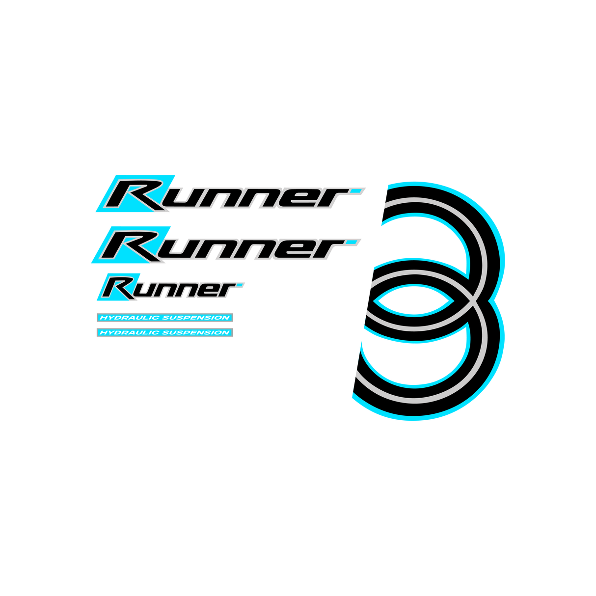 Stickerset Gilera Runner SP Pro