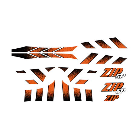 Stickerset Piaggio Zip SP H2O Origineel Model