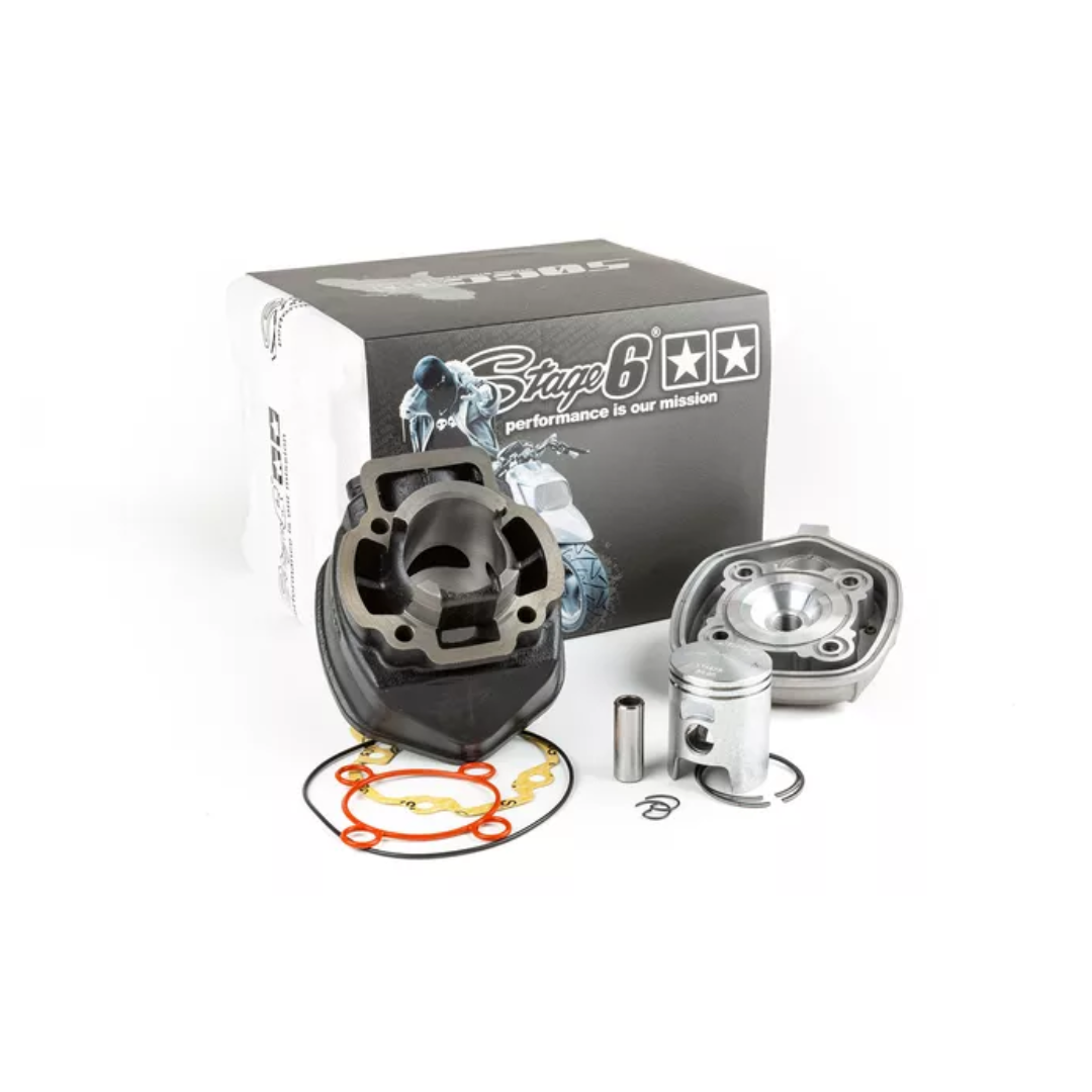 Cilinderkit Stage6 Streetrace 50Cc Lc - Piaggio / Gilera Cilinder 2 Takt
