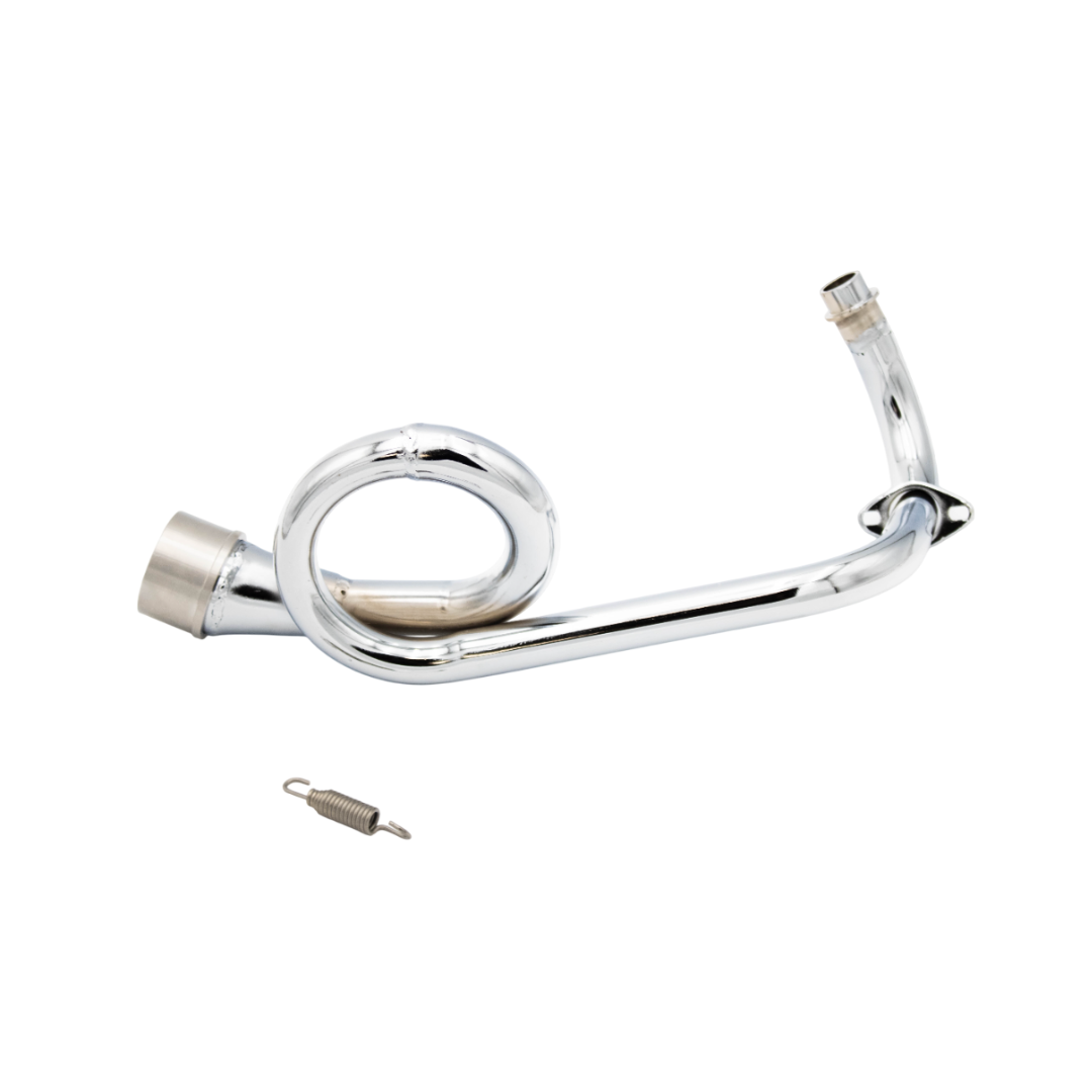 Auspuff Bend Turbokit Chrom - Piaggio 4T 2V
