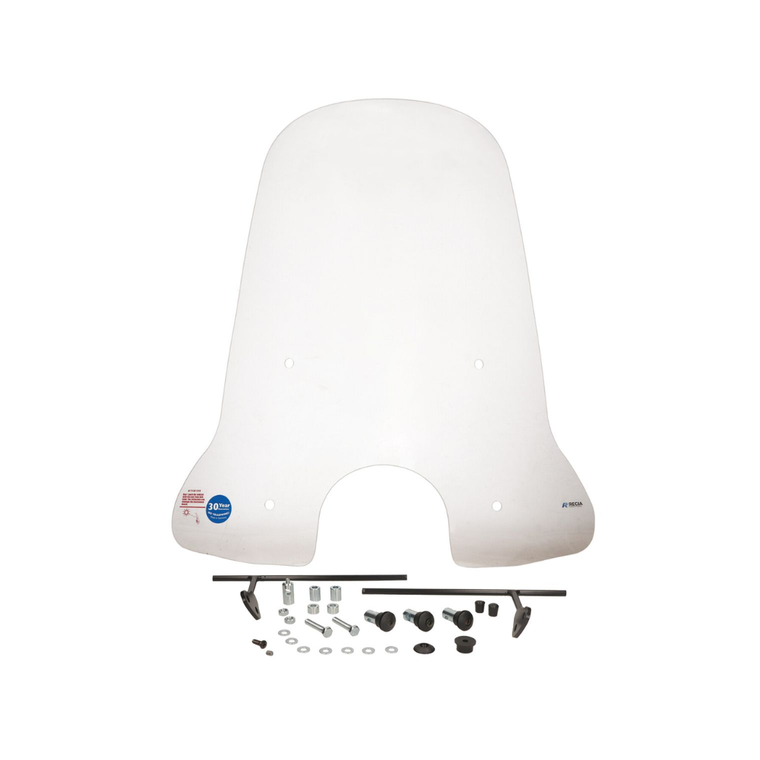 Hoog Windscherm + Bevestiging Hoog Helder BTC Riva2 / DTS Milano