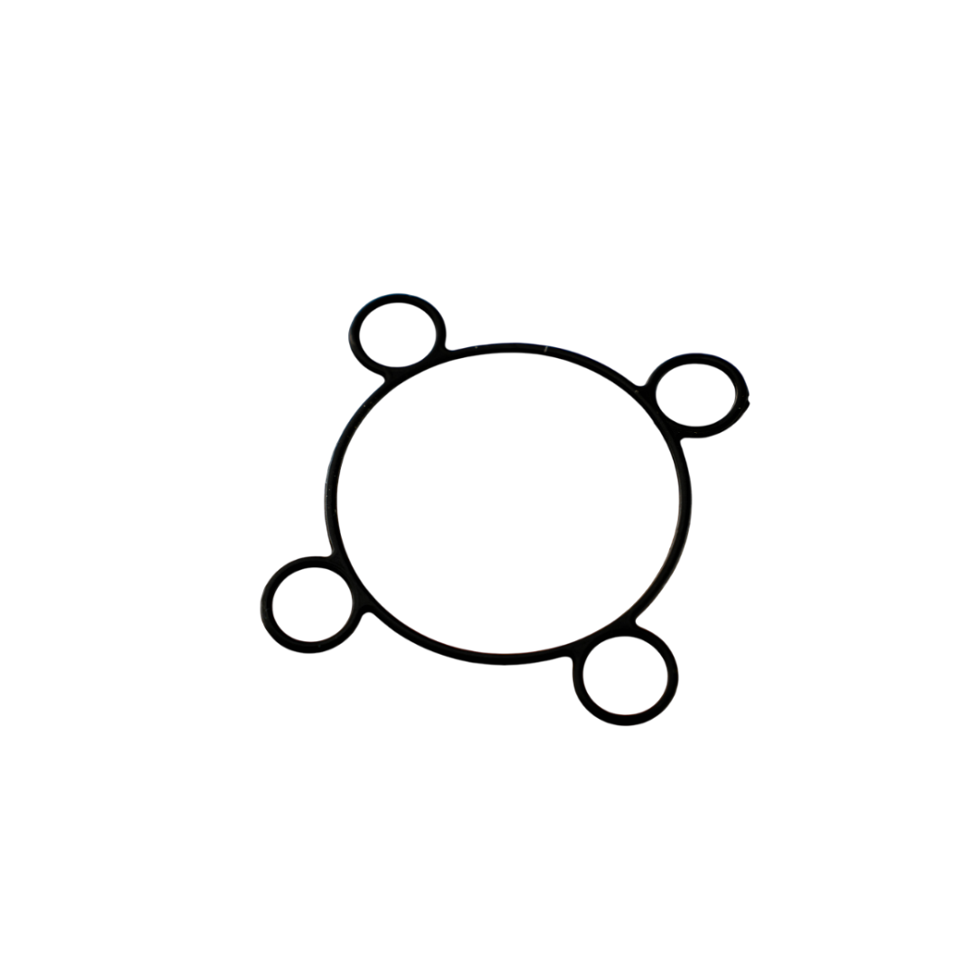 Head gasket cylinder head piaggio / gilera 50cc 2 stroke water -cooled original