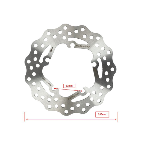 Remschijf Polini Wave Zwevend Race 200mm Piaggio Zip SP -  175.0010