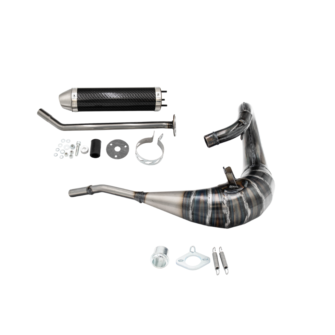Uitlaat Gianelli Carbon Derbi DRD Pro SM 50
