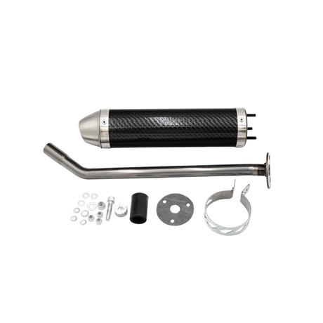 Uitlaat Gianelli Carbon Derbi DRD Pro SM 50