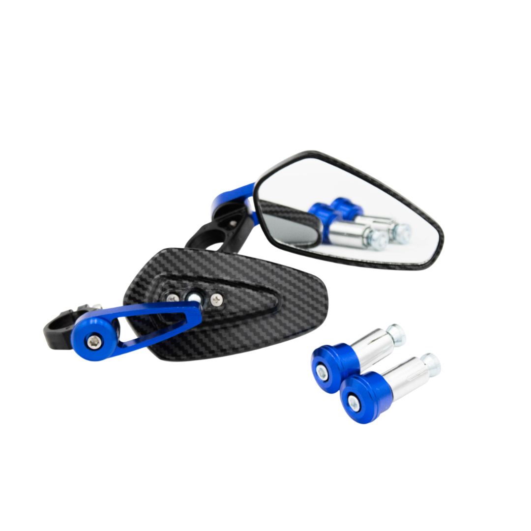 Bar End Spiegels Carbon Universeel