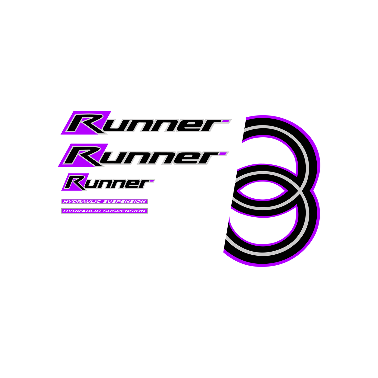 Stickerset Gilera Runner SP Pro