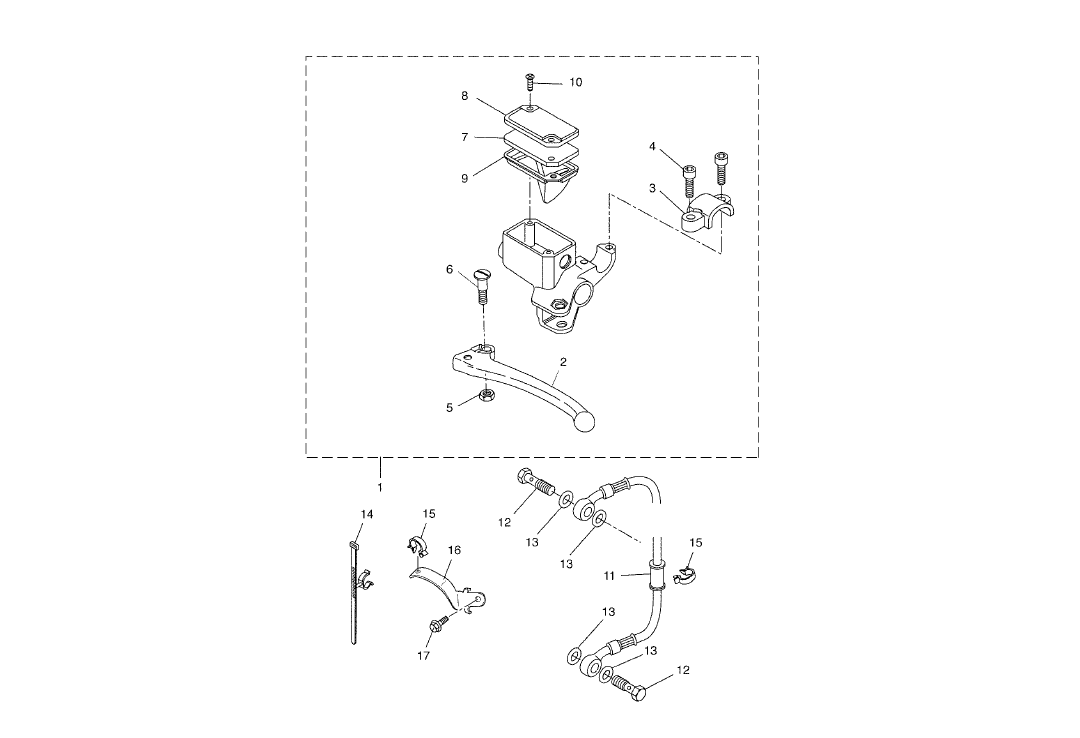 Yamaha Aerox 50 R Facelift 2013-2016 - Rempomp & Rempedaal