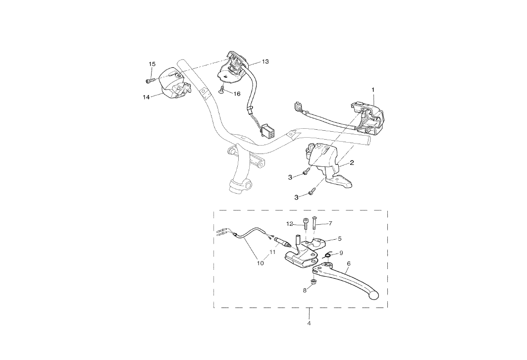 Yamaha Aerox 100 2T 2002 E1 2000-2002 - Schakeleenheid
