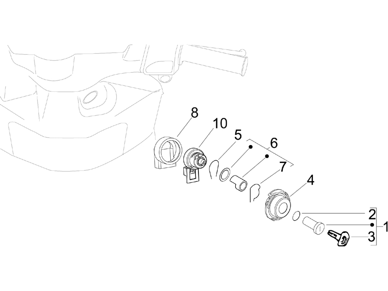 Zip 50 4T NOABS E2 2006-2013 - Sloten