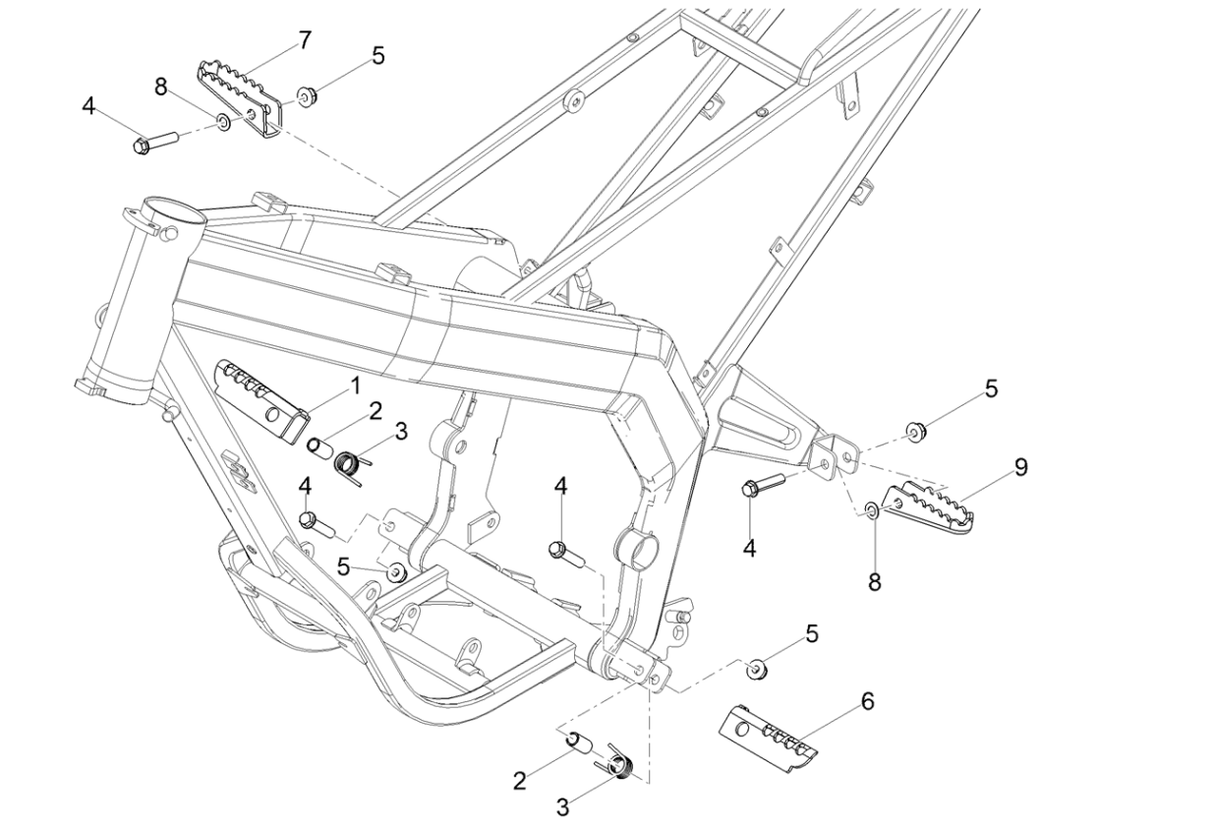 Derbi Senda SM 50 2T X-Treme E4 2018-2020 - Treeplank