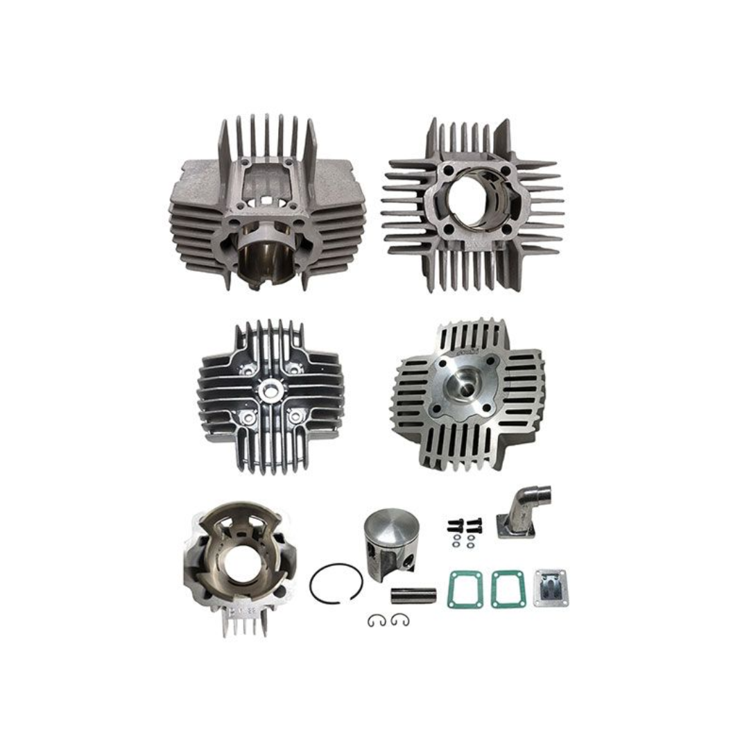 Cilinder Polini Met Kop Alu-Nik + Membraan 43.5Mm - Puch Maxi