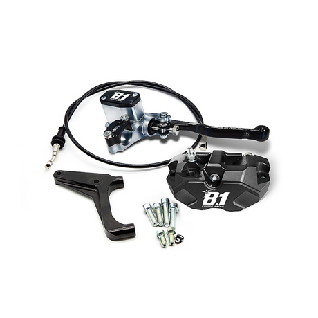 Ottopuntouno Remklauw Kit + Remhendel Hurricane Voorkant Zip Sp / Vespa