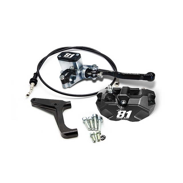 Ottopuntouno Remklauw Kit + Remhendel Hurricane Voorkant Zip Sp / Vespa