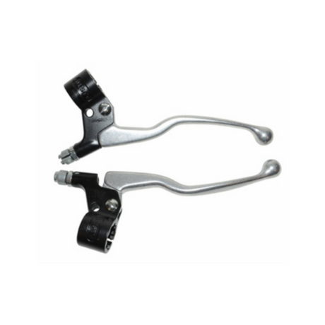 Remhendelset Lusito Lang Zwart/Aluminium Puch Maxi / Universeel Remhendel