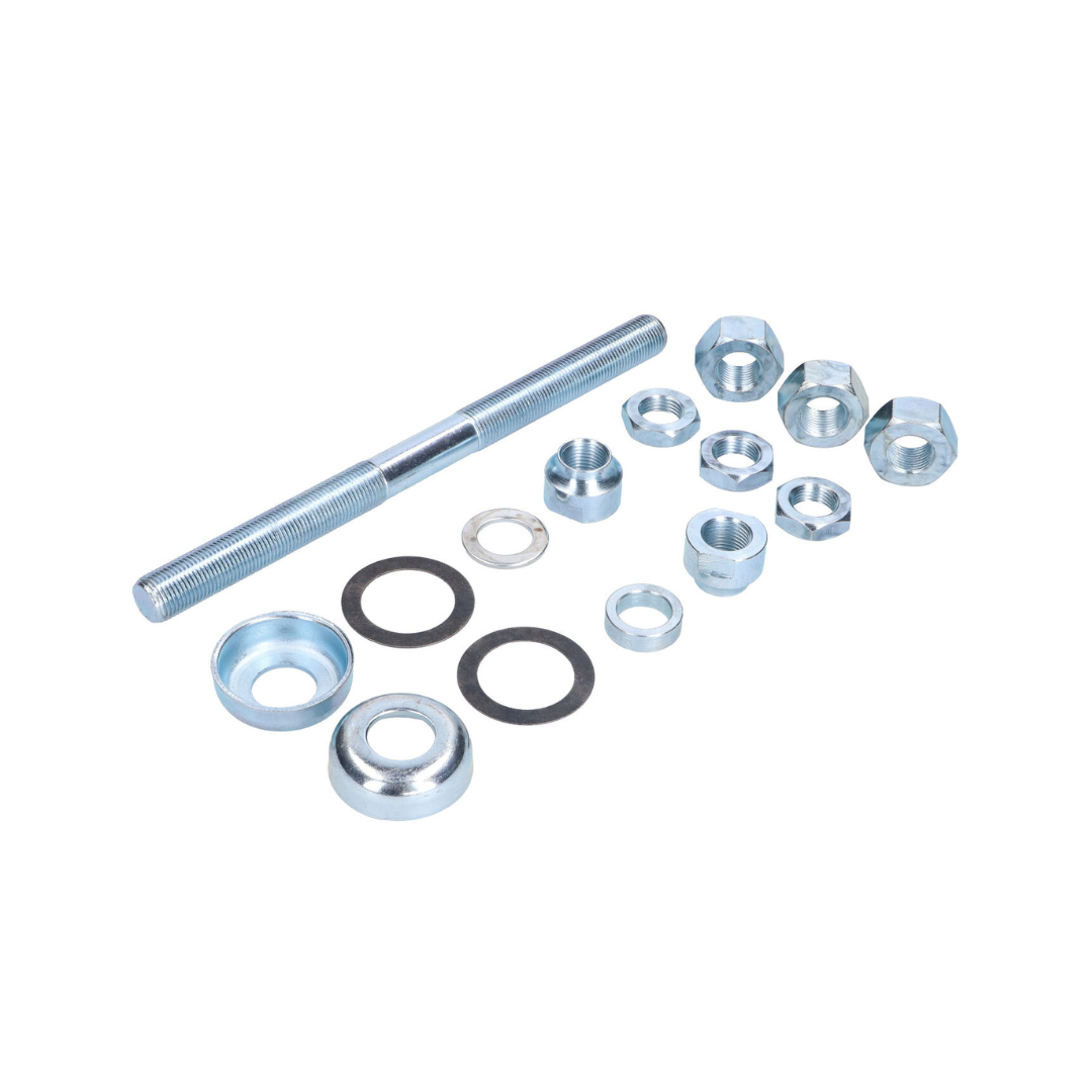 Voorwielas Compleet Spaakwiel 11MM Puch Maxi