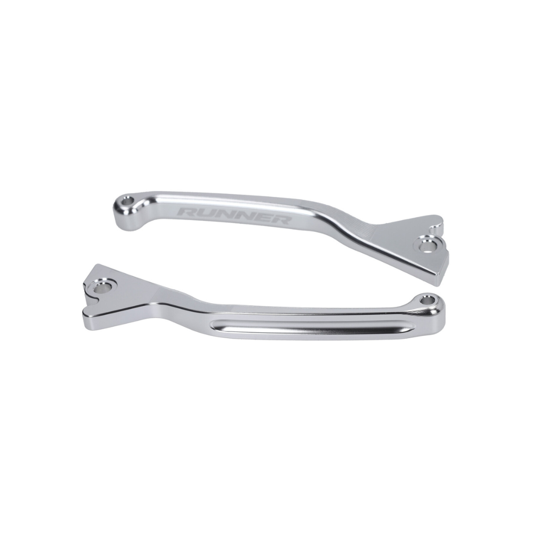 Remhendelset Chrome Fast Arrow Pro CNC Dubbel Disc Gilera Runner 50-180cc 2 Takt