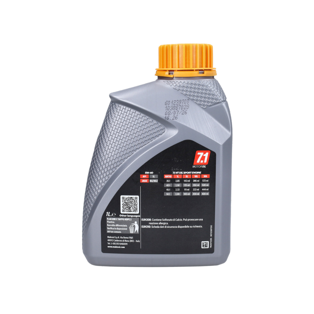 Motoröl Malossi Sport 7.1 5W40 1L
