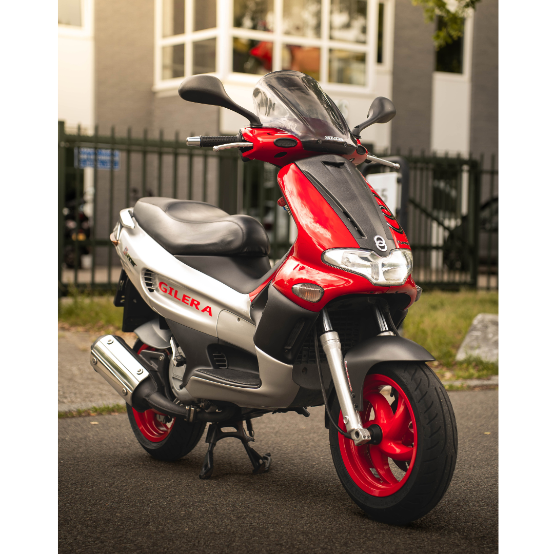 Kappenset Origineel Model Rood / Zilver Gilera Runner SP Pro 50-180cc 2 Takt