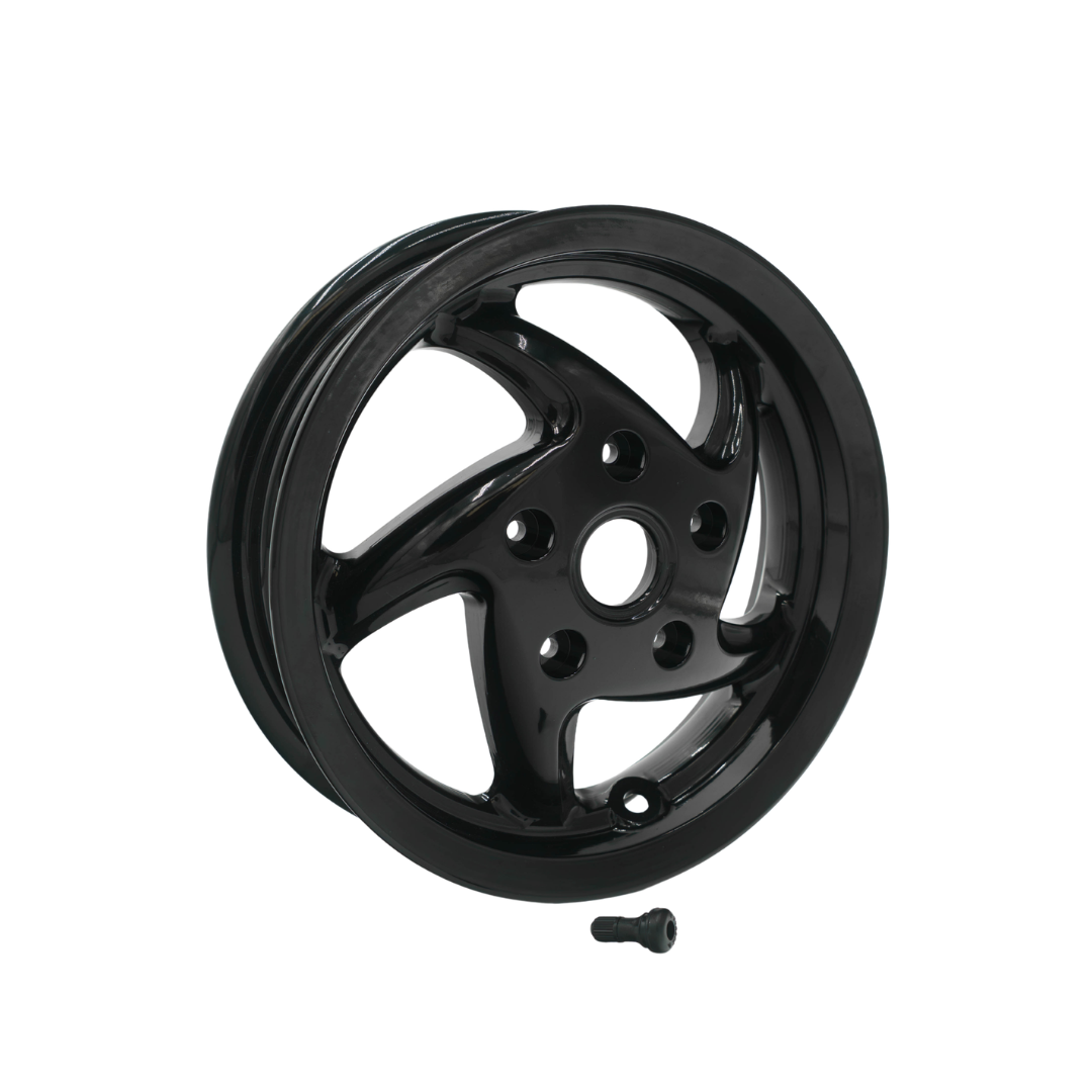 Voorvelg Piaggio Zip SP98 Glans Zwart CNC Origineel Model