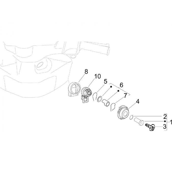 Locks Zip 50 4T 25 km/h Noabs E2 2006-2016 (EMEA)