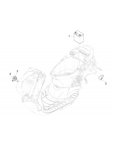 Accu - Batterij - Claxon