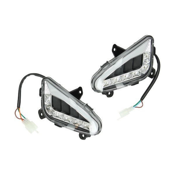 Flashing light set Behind Audi Look LED MATRIX E-ECHARE BTC RIVA / GTS Toscana Euro 4