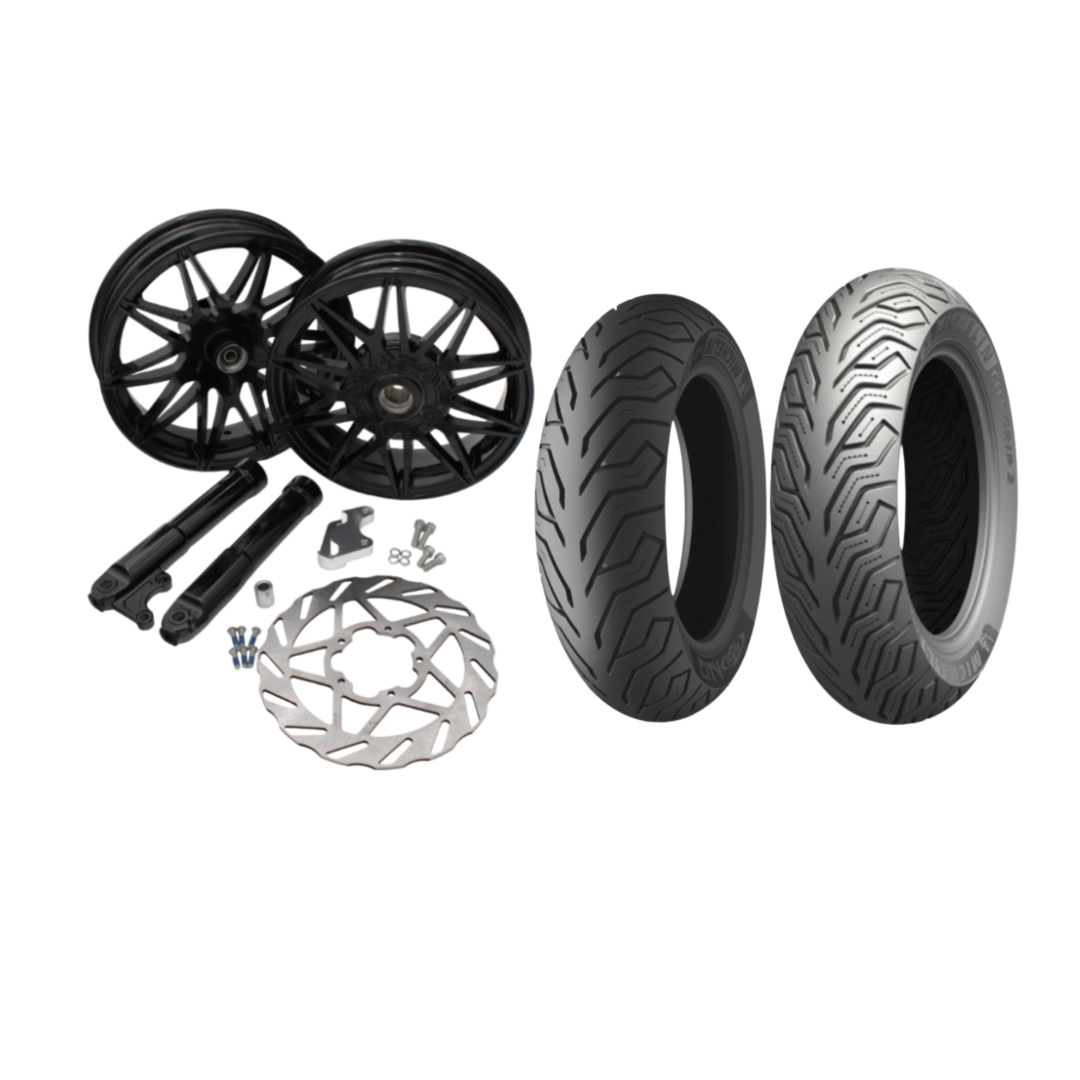 12 Inch ombouwset Piaggio Zip