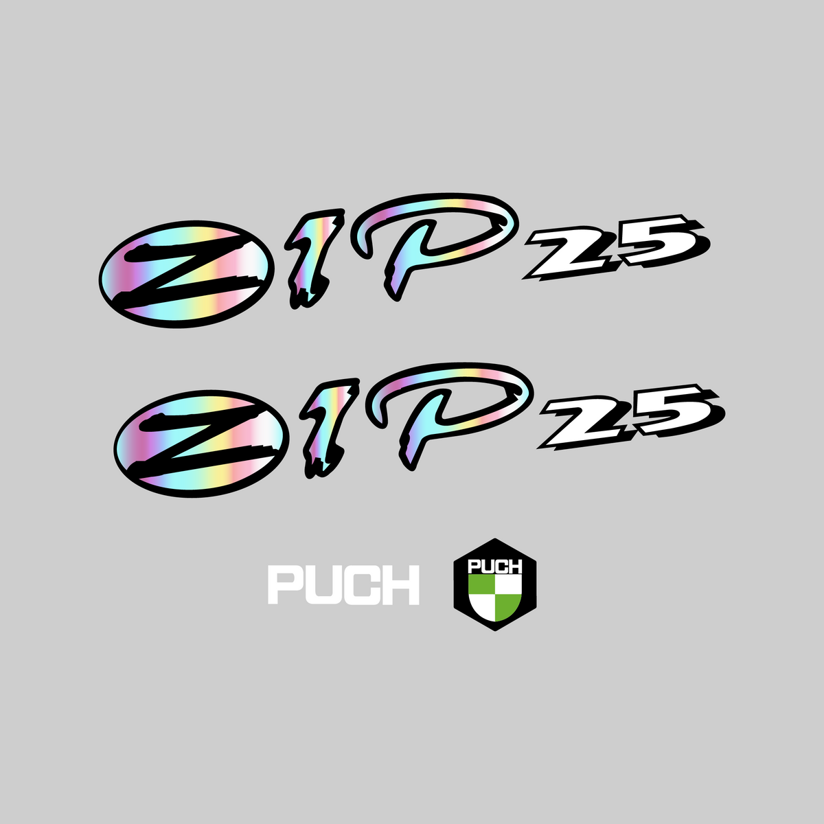 Stickerset Piaggio Zip Type 3 Origineel Model