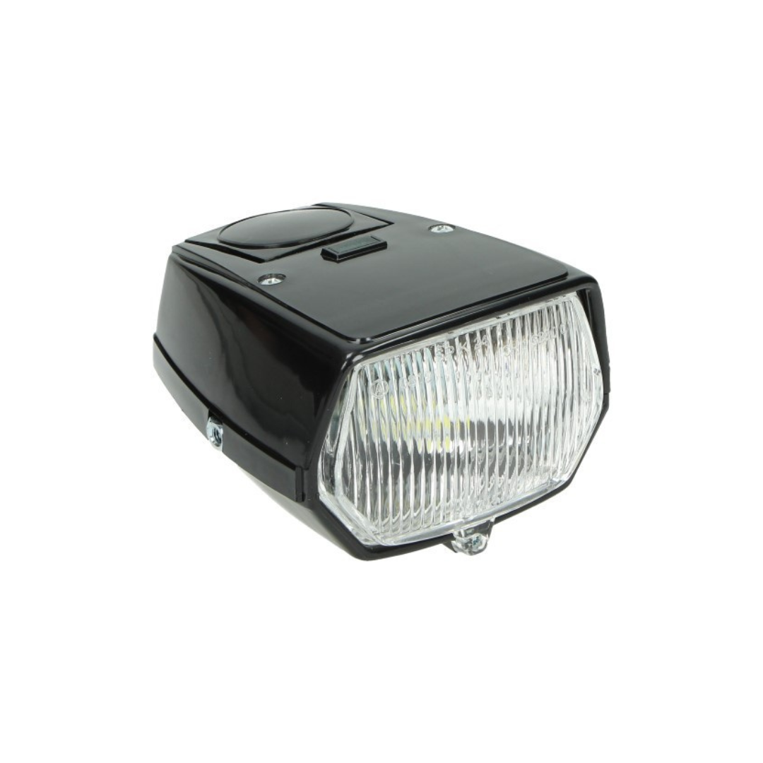 Headlight DMP LED Black fits Maxi, Puch