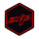 3D Voorkaplogo/Sticker Zip