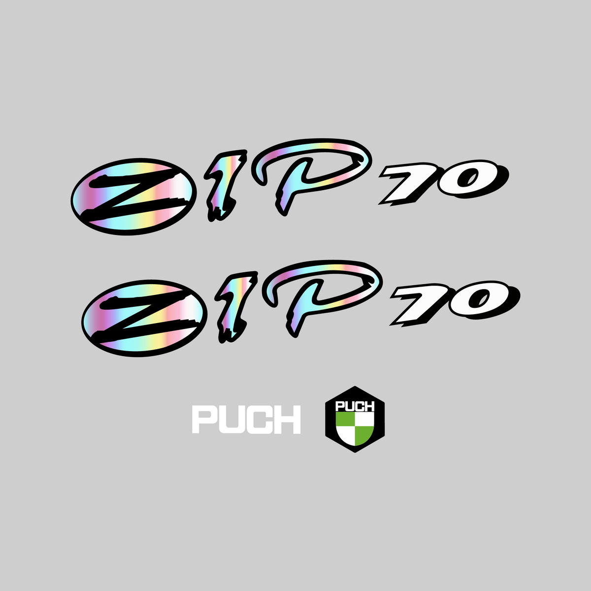 Stickerset Piaggio Zip Type 3 Origineel Model