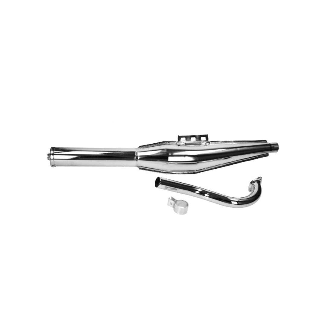 Jamarcol Cross Exhaust (expansion) Chrome fits Maxi (made in EU)