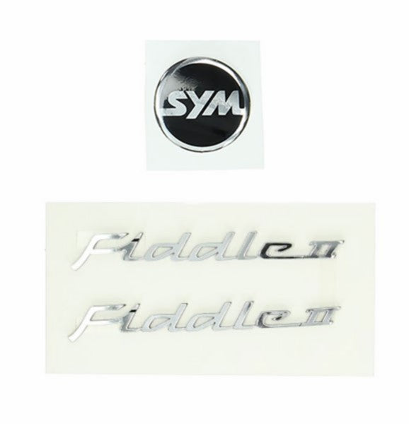 Stickerset Sym Fiddle 2 Chroom