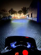 LED Lamp Wit BA20D Super Bright Universeel / Piaggio Zip