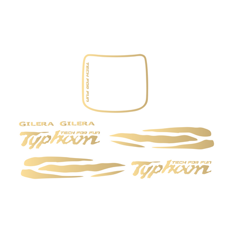 Stickerset Waves Piaggio / Gilera Typhoon
