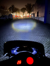 LED Lamp Wit BA20D Super Bright Universeel / Piaggio Zip