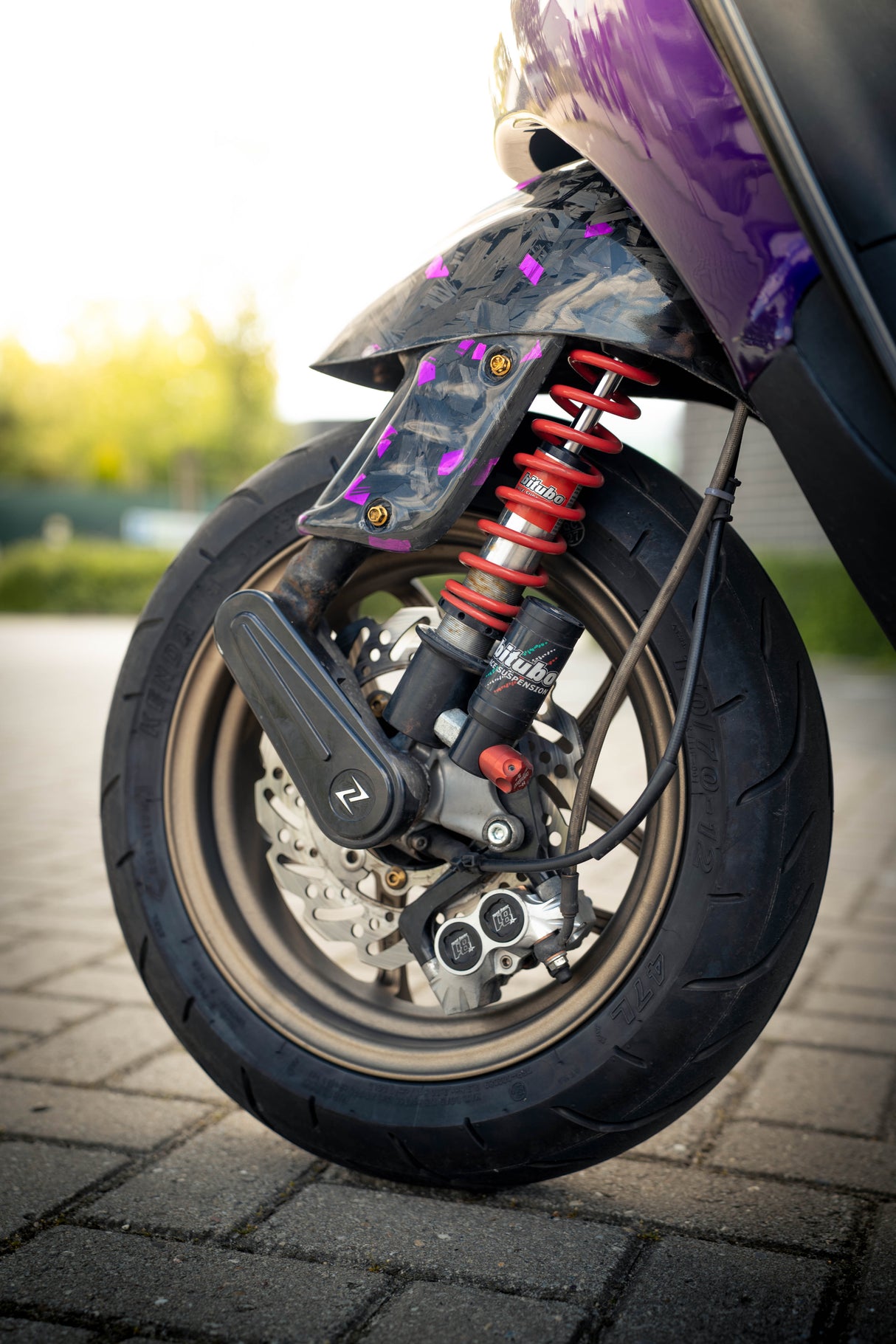 Ottopuntouno Remklauw Kit New Era Voorkant Zip SP / Vespa