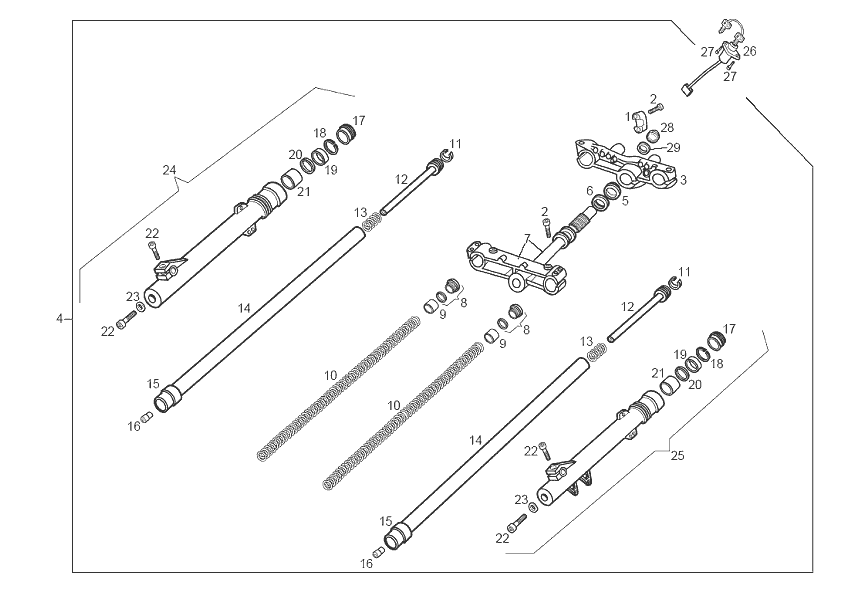 Derbi Senda SM 50 2T 2ª ED DRD 2002-2003 – Vork
