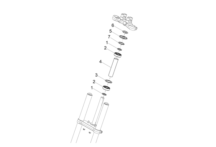 Derbi Senda SM 50 2T X-Treme E4 2019-2020 – Vorkbeen Balhoofd
