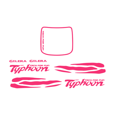 Stickerset Waves Piaggio / Gilera Typhoon