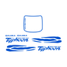 Waves Sticker Set Piaggio / Gilera Typhoon