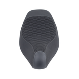 Zadelhoes Alcantara / Carbon Gilera Runner Zwart / Grijs
