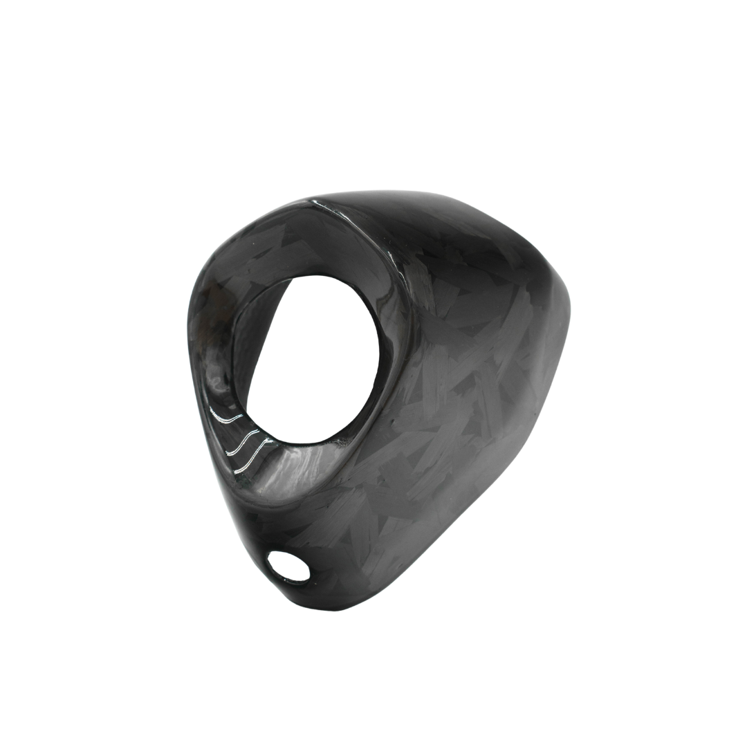 Eindkap Forged Carbon Akrapovic Uitlaat Piaggio / Vespa 4 Takt