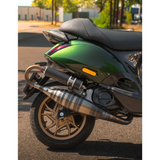 Velgenset 12 Inch Mat Zwart Vespa Sprint RST E5+