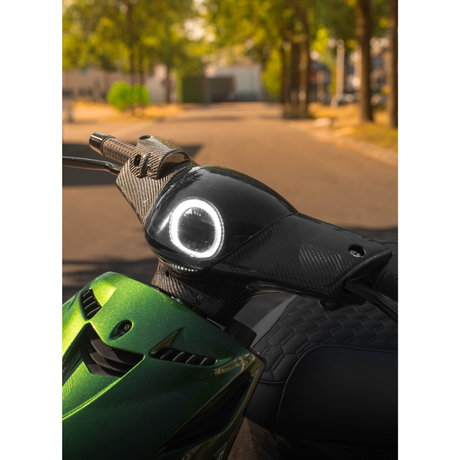 Stuurkappen Carbon Piaggio Zip